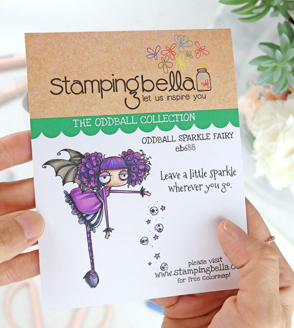 Sello Oddball Sparkle Fairy de Stamping Bella