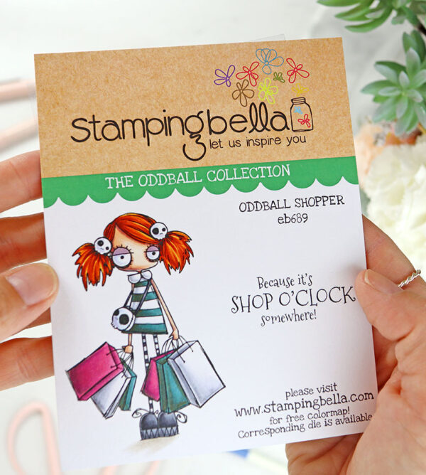 Sello Oddball Shopper de Stamping Bella