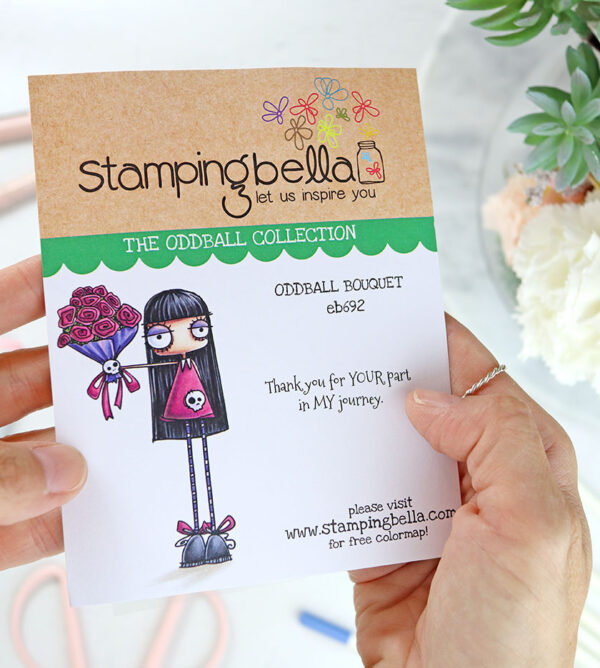 Sello Oddball Bouquet de Stamping Bella
