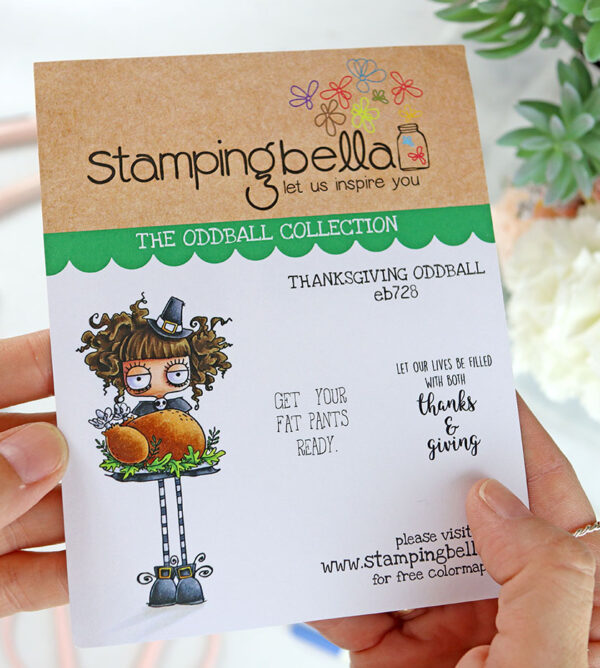 Sello Oddball Thanksgiving de Stamping Bella