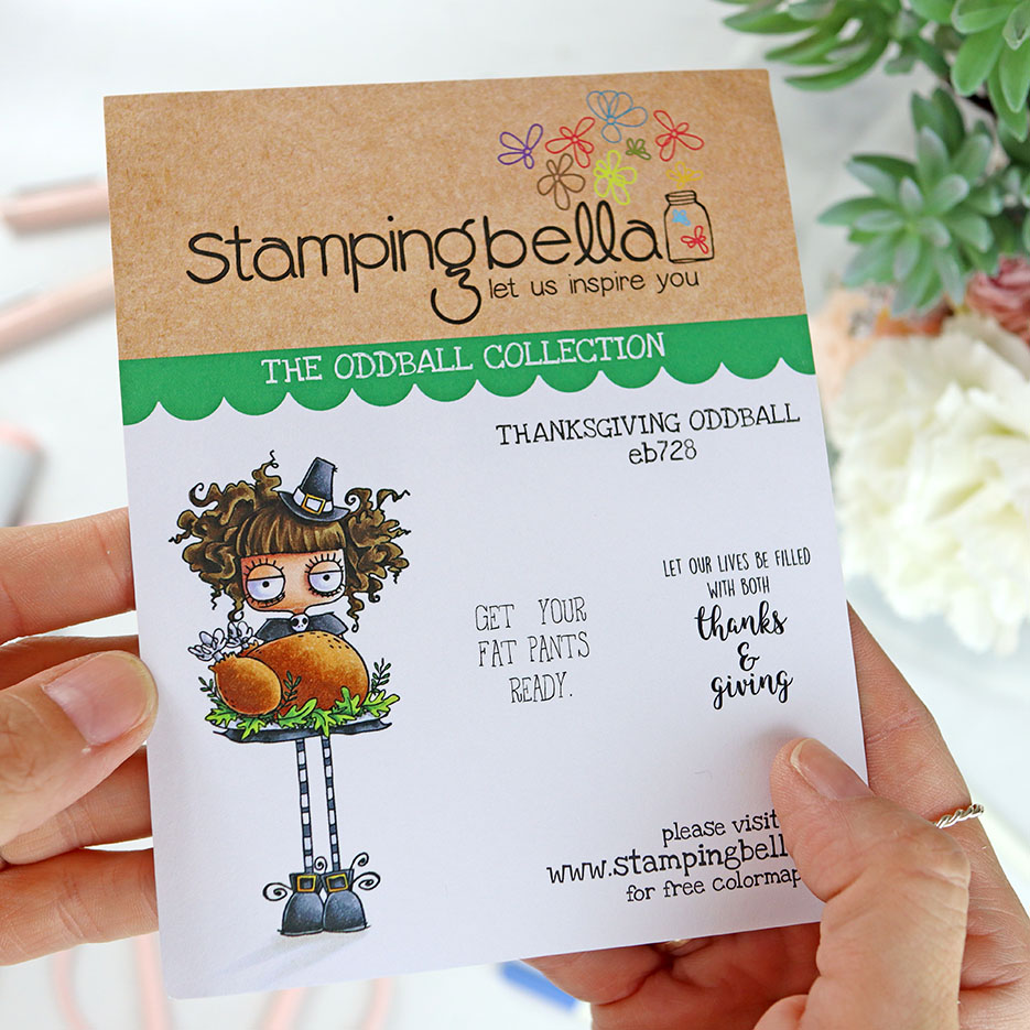 Sello Oddball Thanksgiving de Stamping Bella