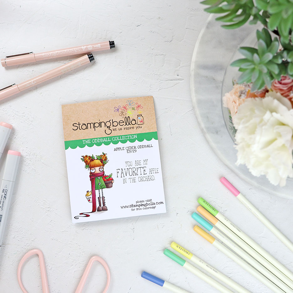 Sello Oddball Apple Cider de Stamping Bella - Imagen 3