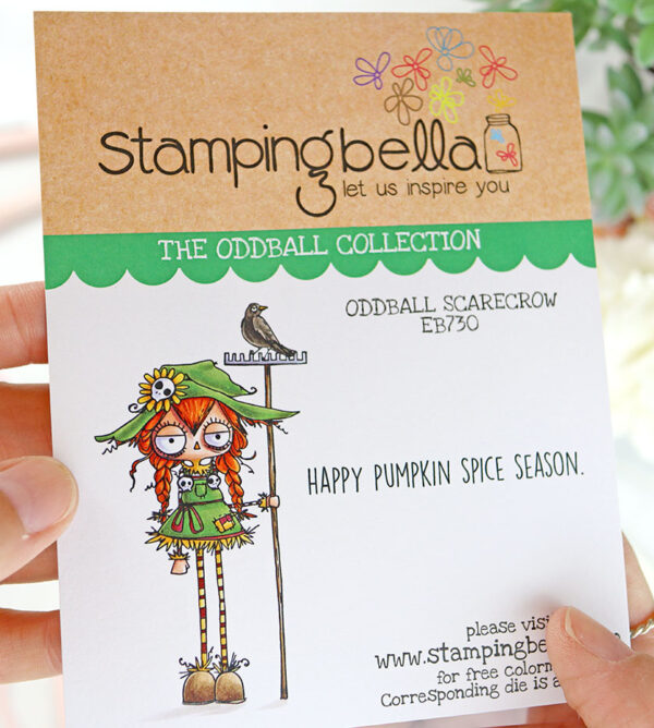 Sello Oddball Scarecrow de Stamping Bella