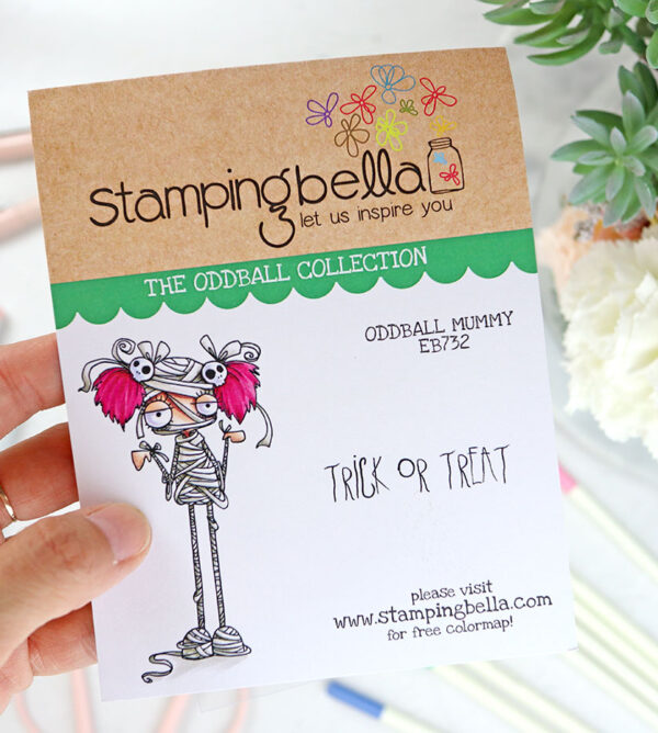 Sello Oddball Mummy de Stamping Bella