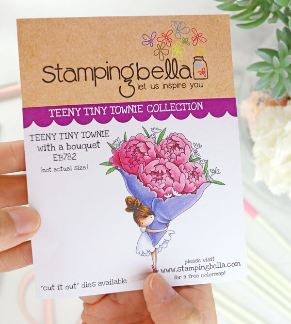 Sello With a Bouquet de Stamping Bella