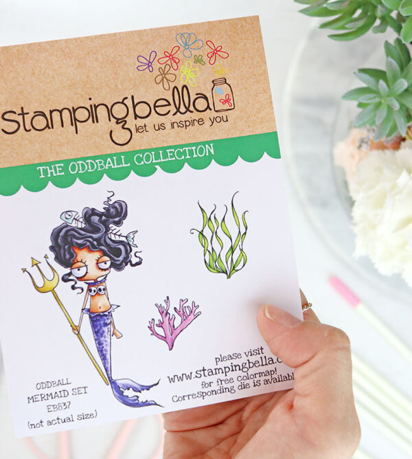 Sello Oddball Mermaid de Stamping Bella