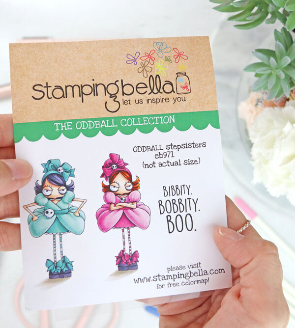 Sello Oddball Stepsisters de Stamping Bella