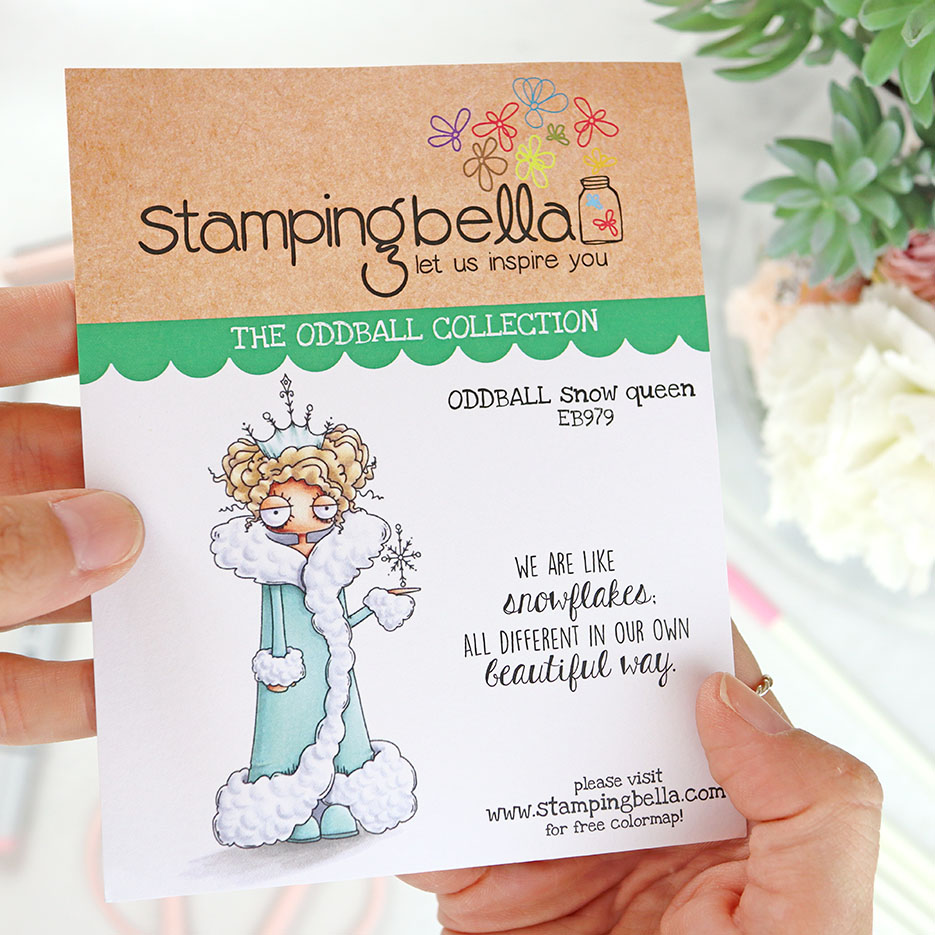 Sello Oddball Snow Queen de Stamping Bella