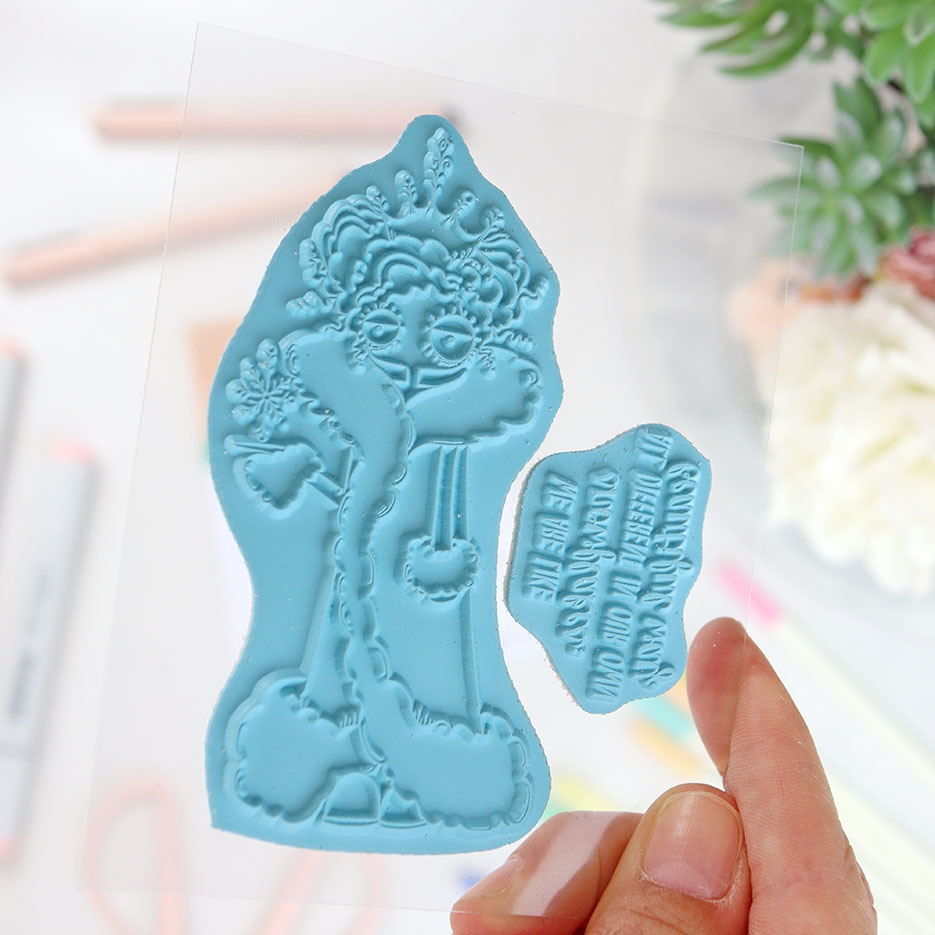 Sello Oddball Snow Queen de Stamping Bella - Imagen 3