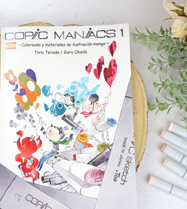 Libro Copic Maniacs 1. Coloreando manga