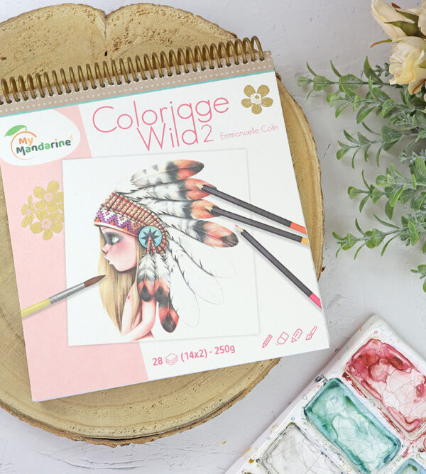 Wild 2 | Libro para colorear de Avenue Mandarine