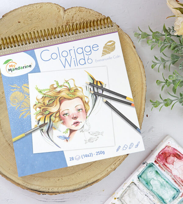 Wild 6 | Libro para colorear de Avenue Mandarine
