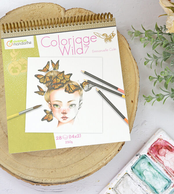 Wild 7 | Libro para colorear de Avenue Mandarine