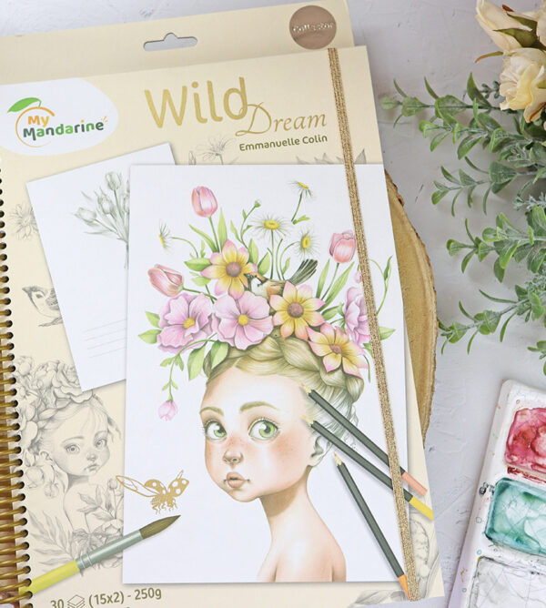 Wild Dream X | Libro para colorear de Avenue Mandarine