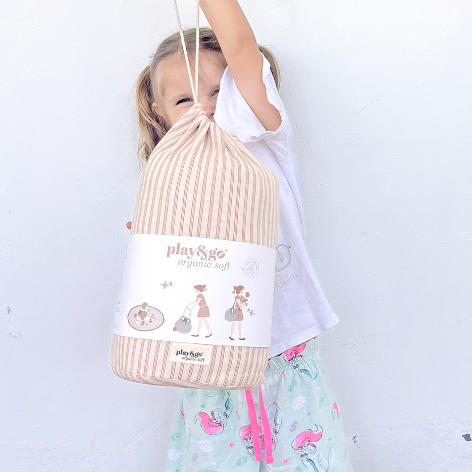 Manta-Saco Play & Go Organic Listas - Imagen 14