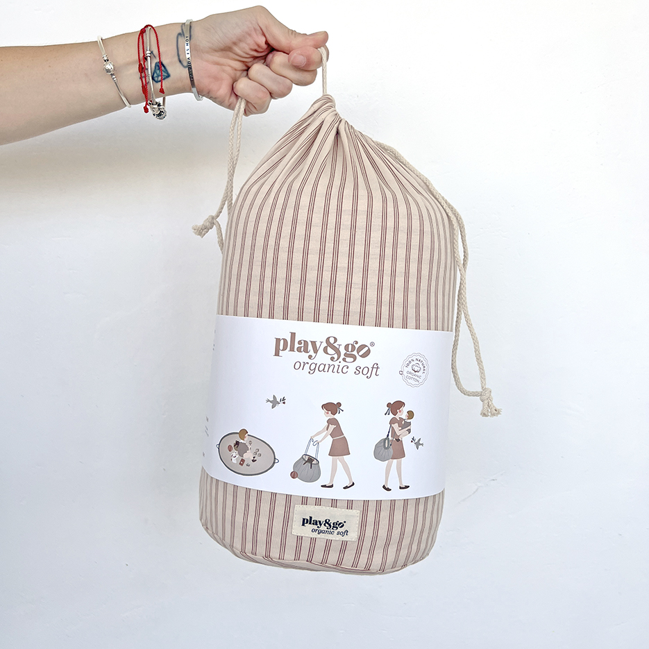 Manta-Saco Play & Go Organic Listas - Imagen 10