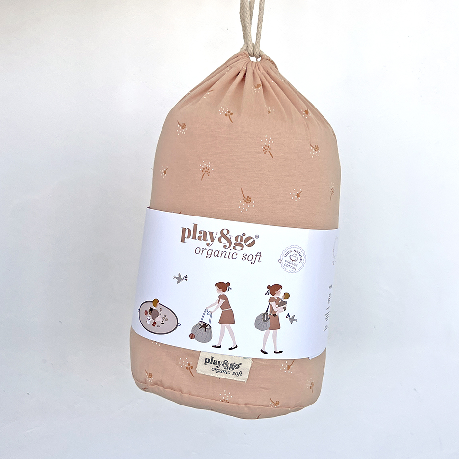 Manta-Saco Play & Go Organic Flores - Imagen 3