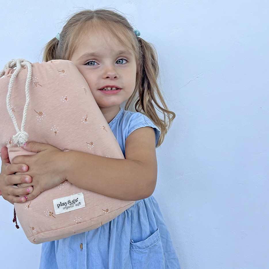 Manta-Saco Play & Go Organic Flores - Imagen 4