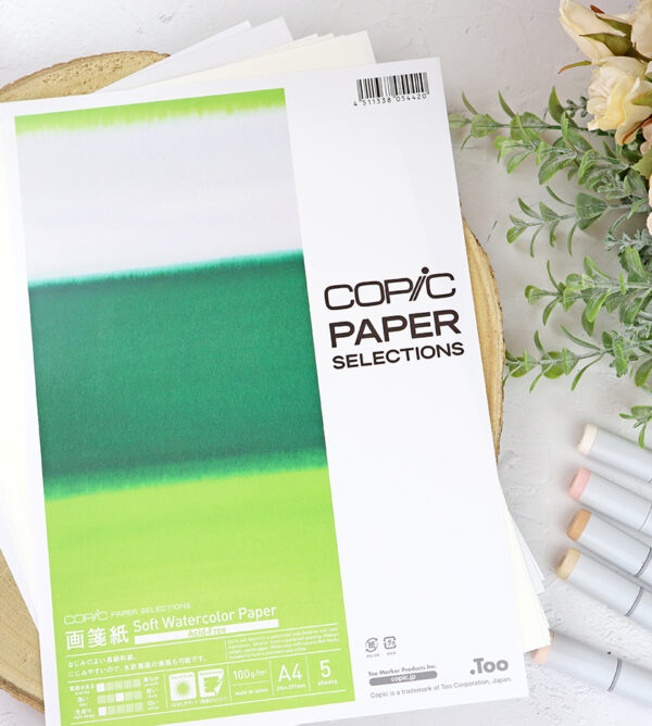 Kit de papel Soft Watercolor de Copic