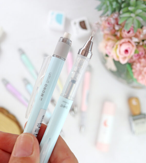 Portaminas Azul Mono Graph de Tombow