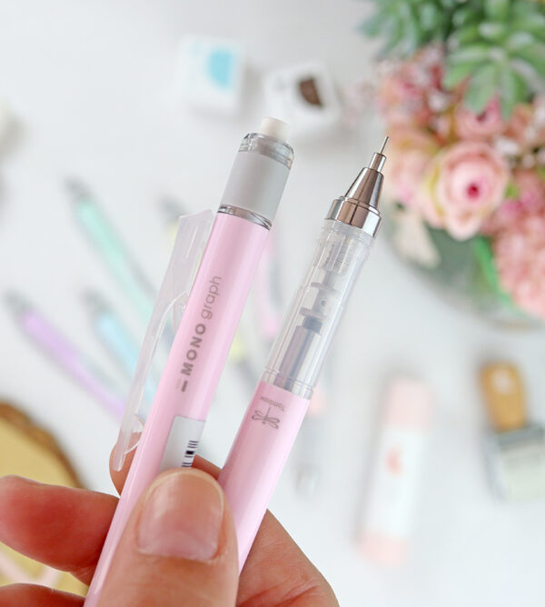 Portaminas Rosa Mono Graph de Tombow