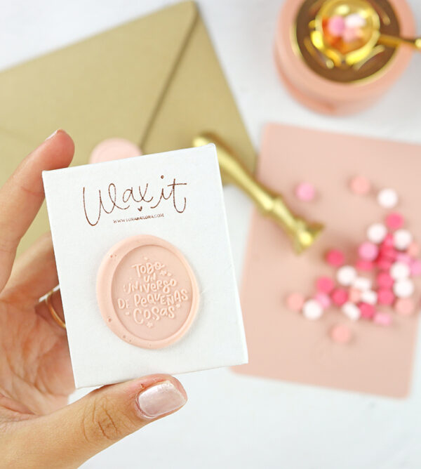 Sello para lacre Todo un Universo de Lora Bailora