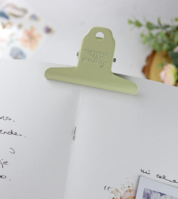 Clip Acero Retro Marfil de Penco