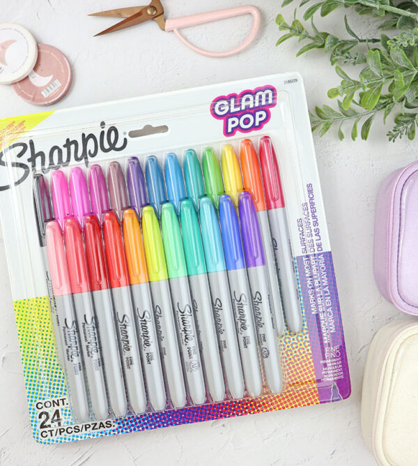 Set de 24 rotuladores Glam Pop de Sharpie