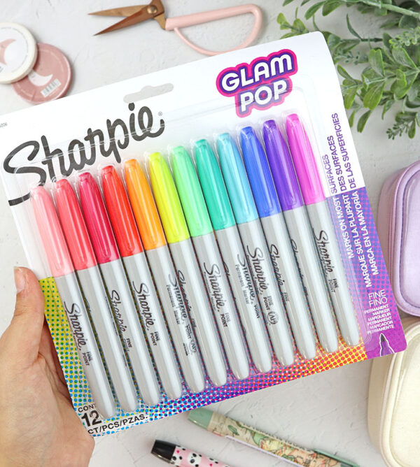 Set de 12 rotuladores Glam Pop de Sharpie