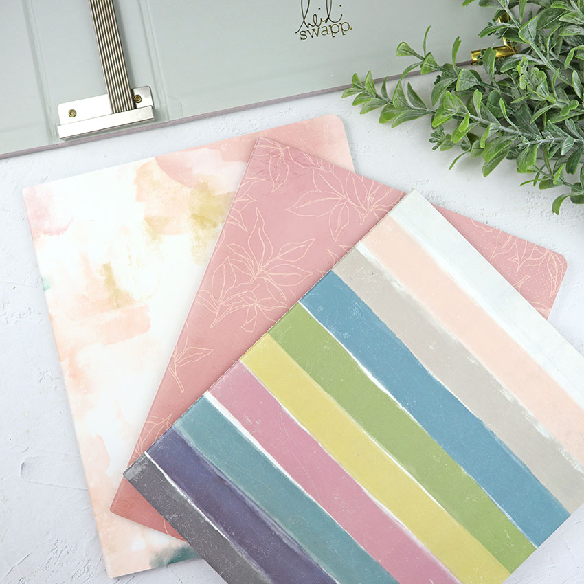Set de 3 cuadernos Mount para carpeta Storyline de Heidi Swapp