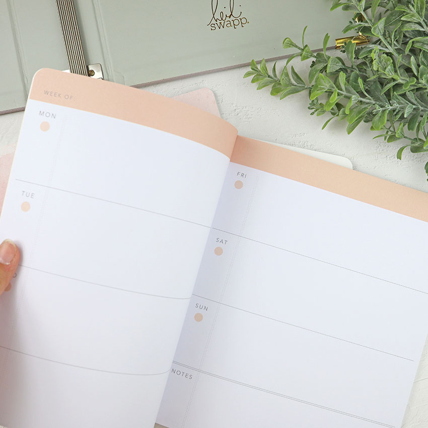 Set de 3 cuadernos Planner para carpeta Storyline de Heidi Swapp - Imagen 5