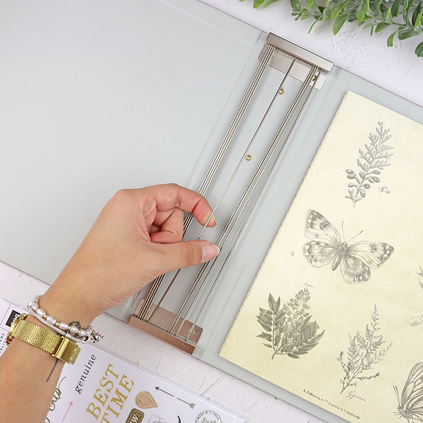 Carpeta varillas Gris Storyline de Heidi Swapp - Imagen 6