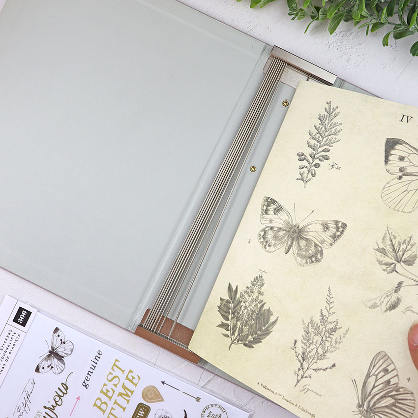 Carpeta varillas Gris Storyline de Heidi Swapp - Imagen 3