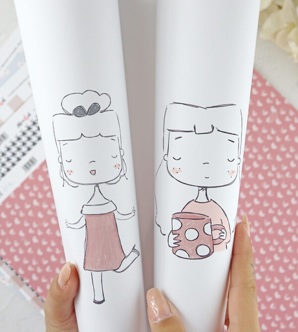 Papel laminado De finde de Sea lo que sea | Alúa Cid