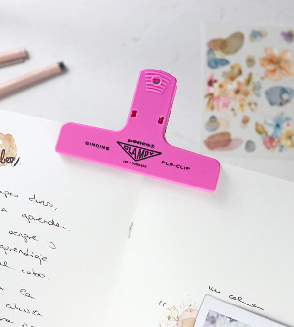 Clip Plástico Rosa de Penco