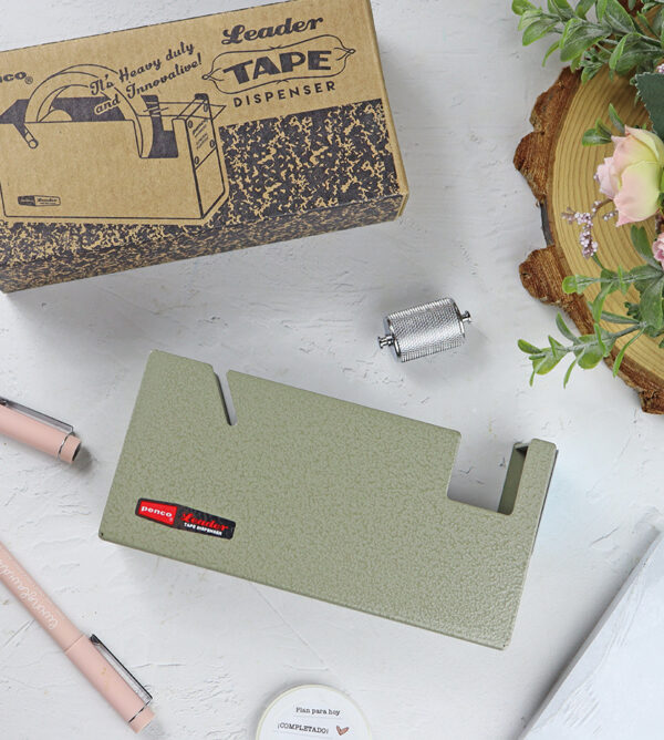 Dispensador Retro de celo Marfil de Penco