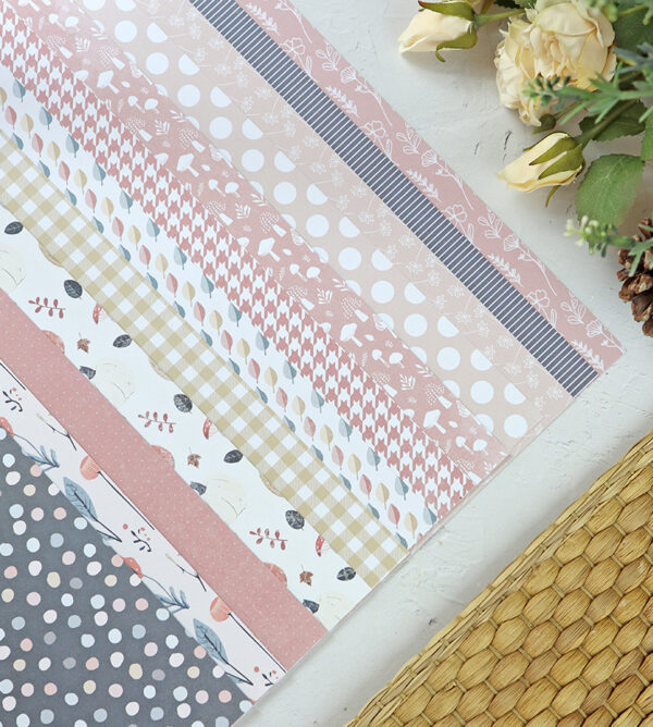 Kit papeles coordinados Otoño para Rita's Diary de Alúa Cid