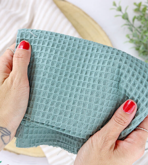 Waffle Azul Vintage