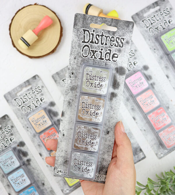 Kit mini tintas Clásicos Distress Oxide de Ranger