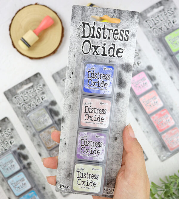 Kit mini tintas Vintage Distress Oxide de Ranger
