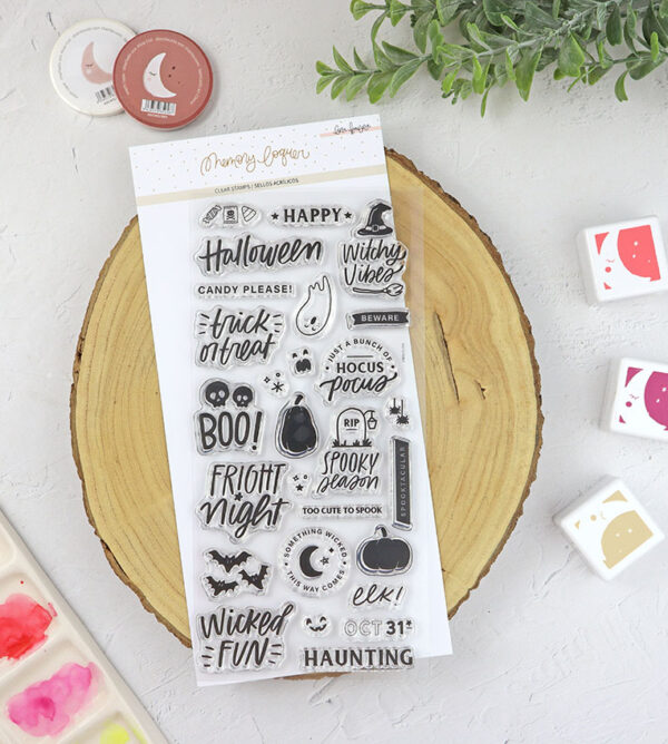 Set de sellos Trick or treat de Lora Bailora