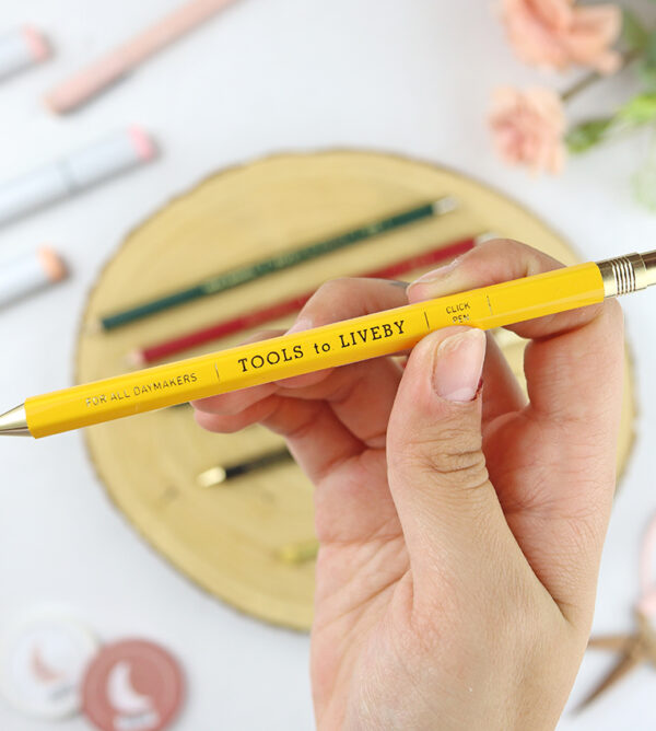 Bolígrafo Amarillo de Tools to Liveby