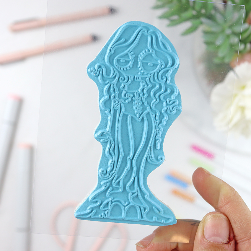 Sello Oddball Witchy Sistah 3 de Stamping Bella - Imagen 3