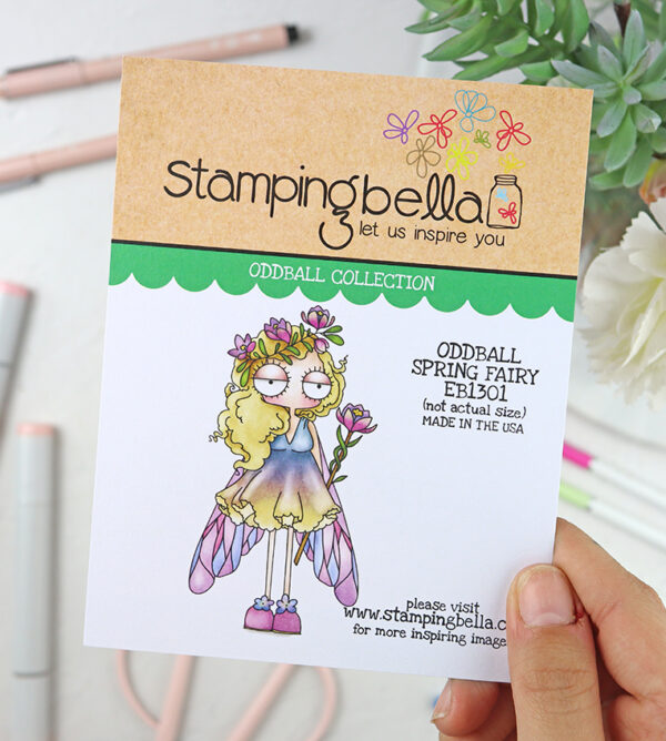 Sello Oddball Spring fairy de Stamping Bella