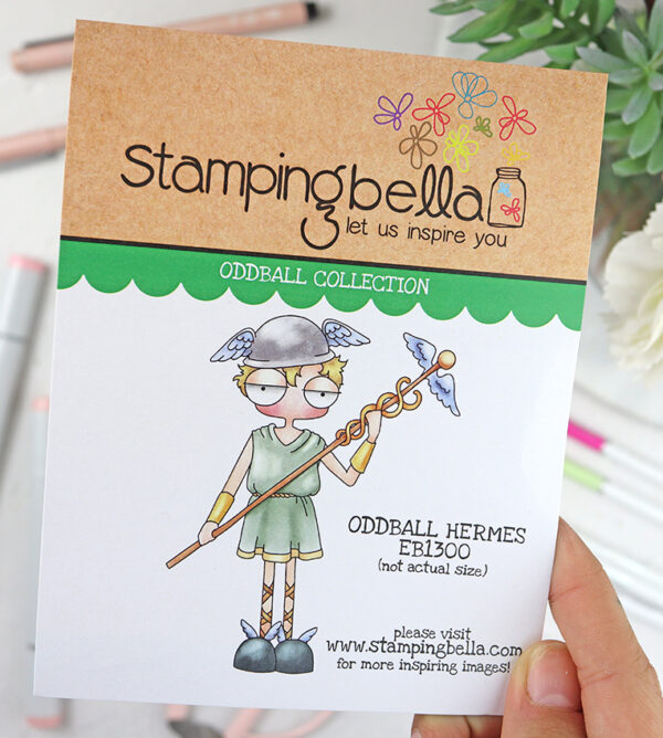 Sello Oddball Hermes de Stamping Bella