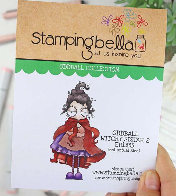 Sello Oddball Witchy sistah 2 de Stamping Bella