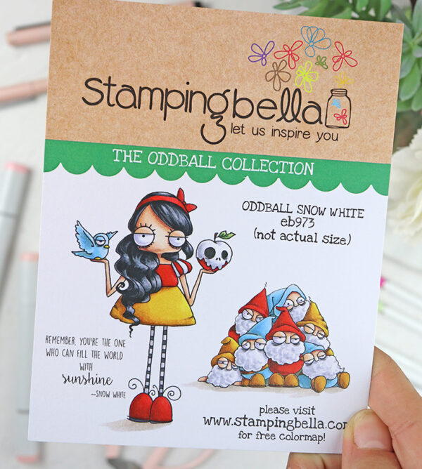 Sello Oddball Snow white de Stamping Bella
