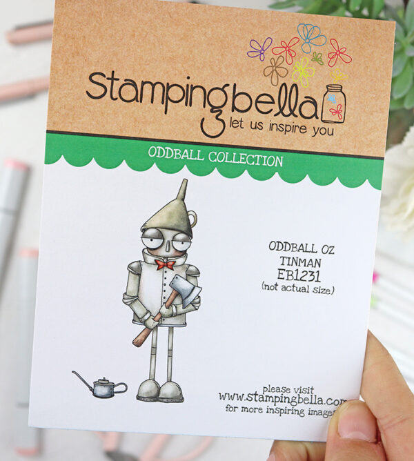 Sello Oddball Oz Tinman de Stamping Bella