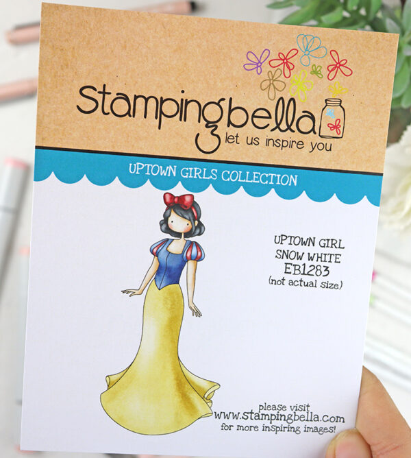 Sello Uptown Girl Snow White de Stamping Bella