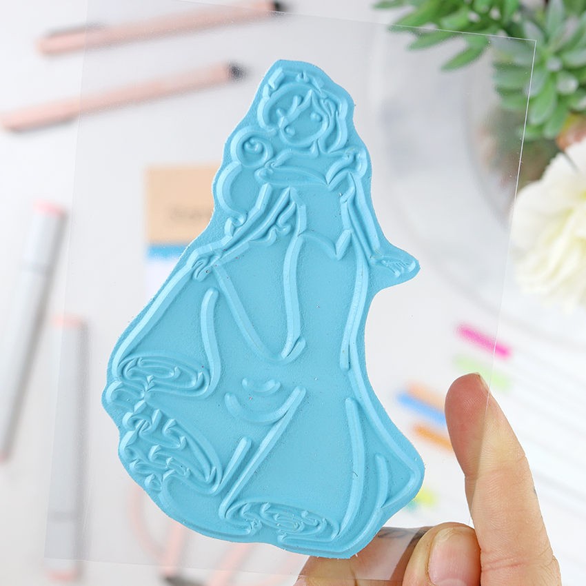 Sello Uptown Girl Briar Rose de Stamping Bella - Imagen 3